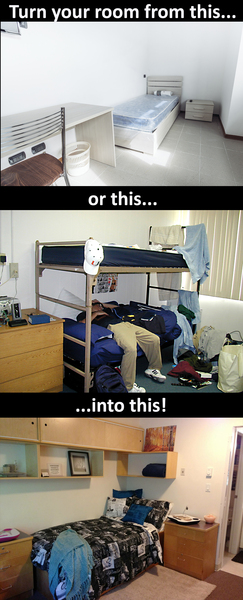 With our dorm living essentials, make your dorm room your new home away from home.