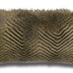 Taupe Chinchilla Cushions by Alamode Home