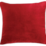 Langtry Crimson Red Cushion by Alamode Home