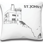 St John's Postcard Cushions by Alamode Home